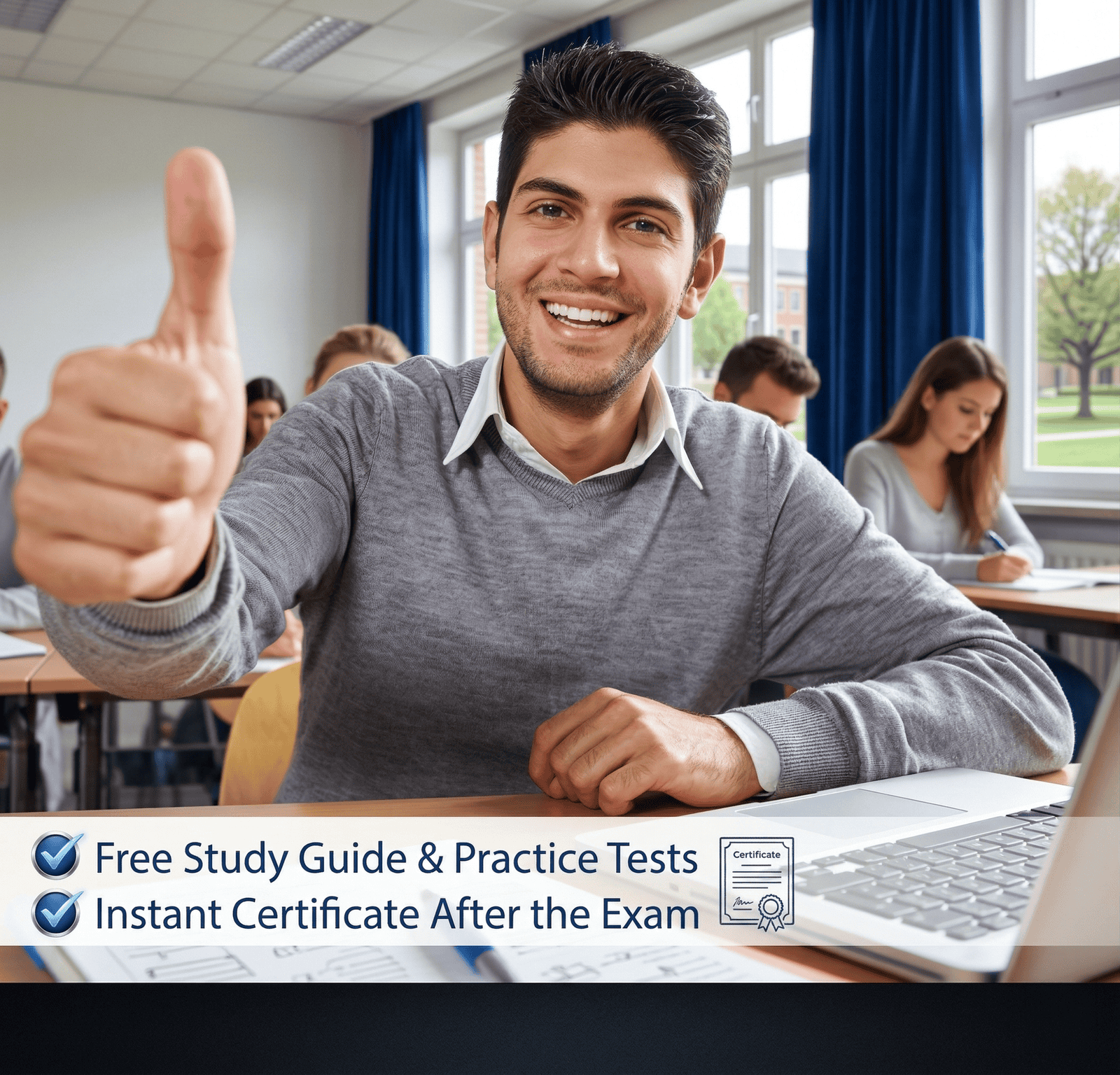 ServSafe exam near me - proctored exam at Boston or Woburn office $99